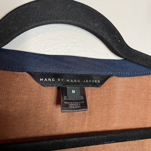 Marc by Marc Jacobs brown asymmetrical button cardigan - Picture 3 of 5